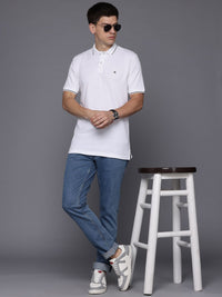 Raymond Modern Fit Pure Cotton Polo T-shirt