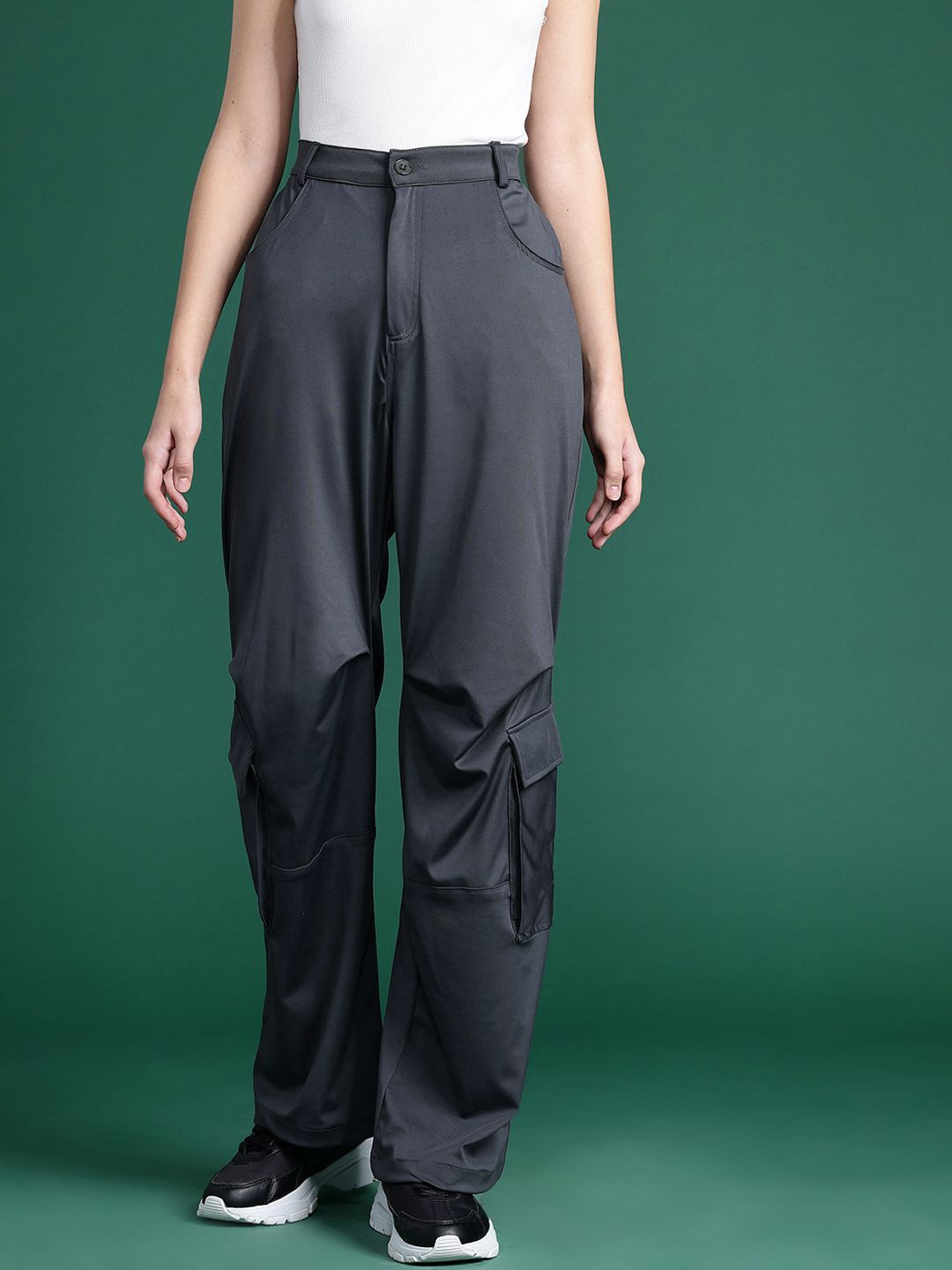 DressBerry Women Cargo-Style Trousers