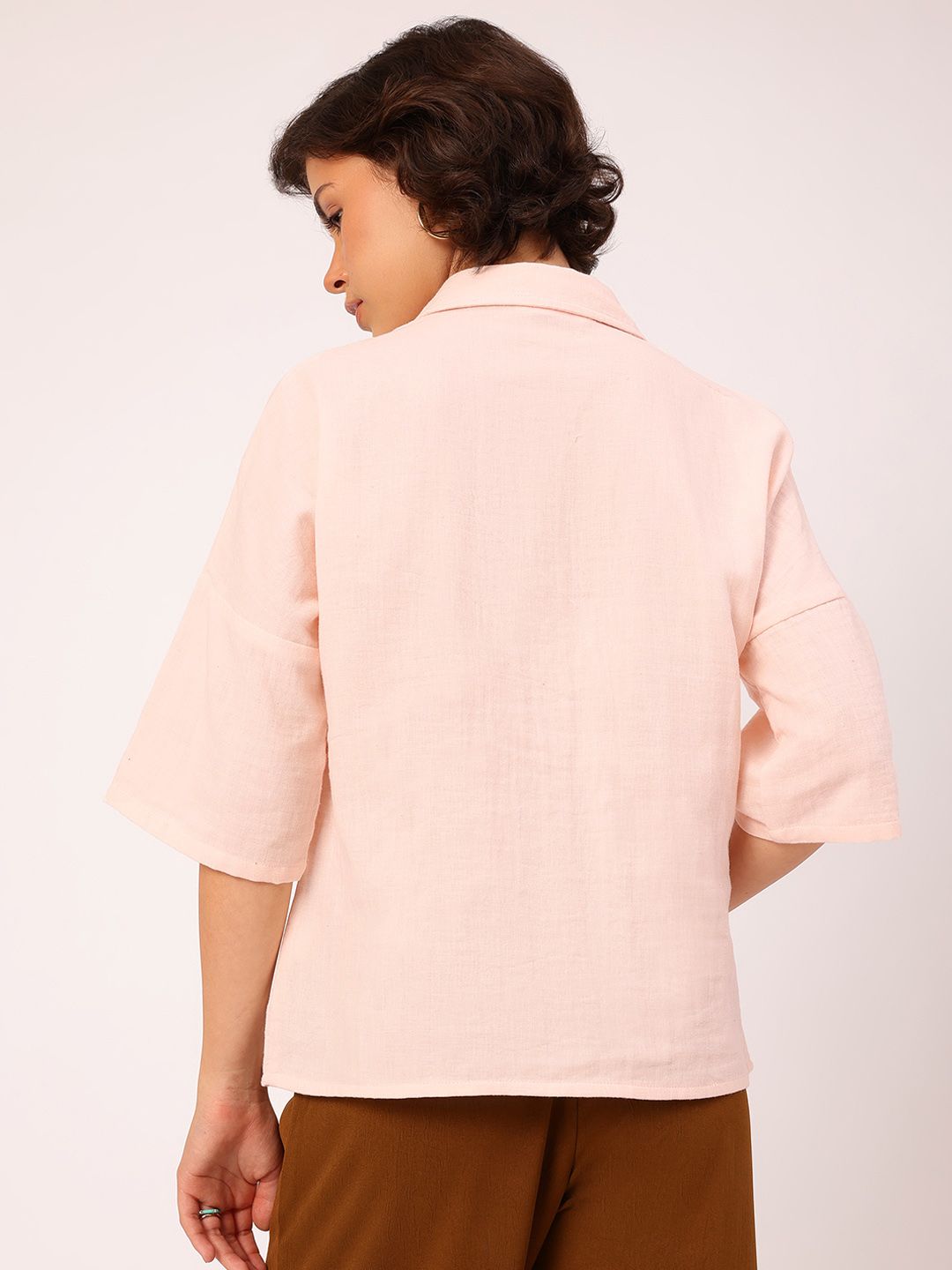 DressBerry Sunset Hues Mega Pockets Cotton Bliss Shirt