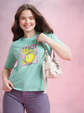 DressBerry Graphic Printed Pure Cotton T-shirt