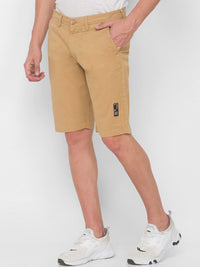 SPYKAR Men Beige Shorts