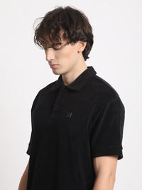 THE BEAR HOUSE Polo Collar Cotton T-shirt