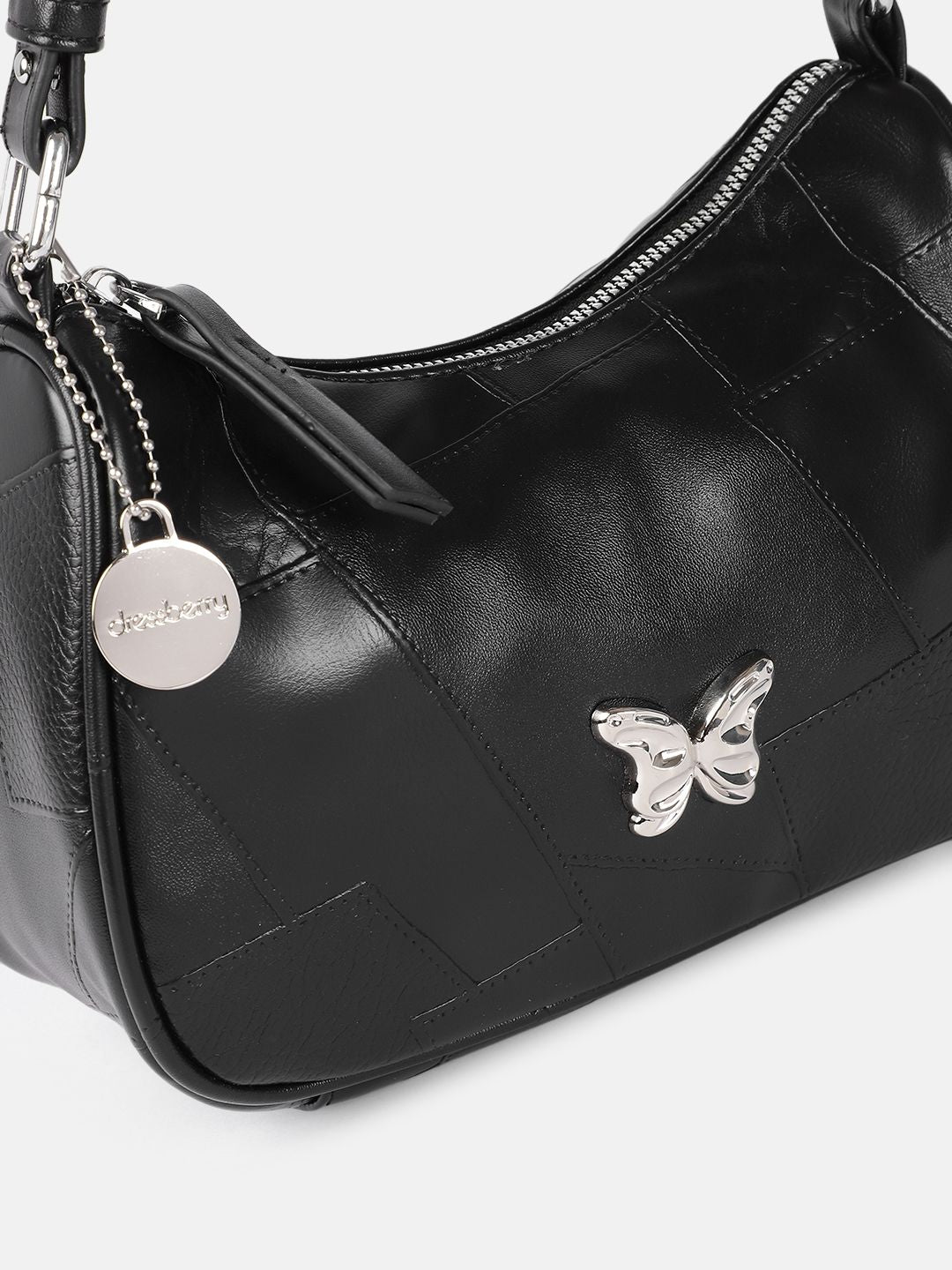 DressBerry Self-Design Baguette Hobo Bag