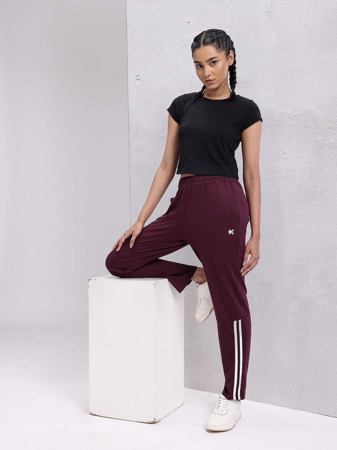 HRX by Hrithik Roshan Women OG Troupe Story Printed Lifestyle Track Pants