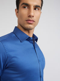 Raymond Slim Fit Opaque Pure Cotton Formal Shirt