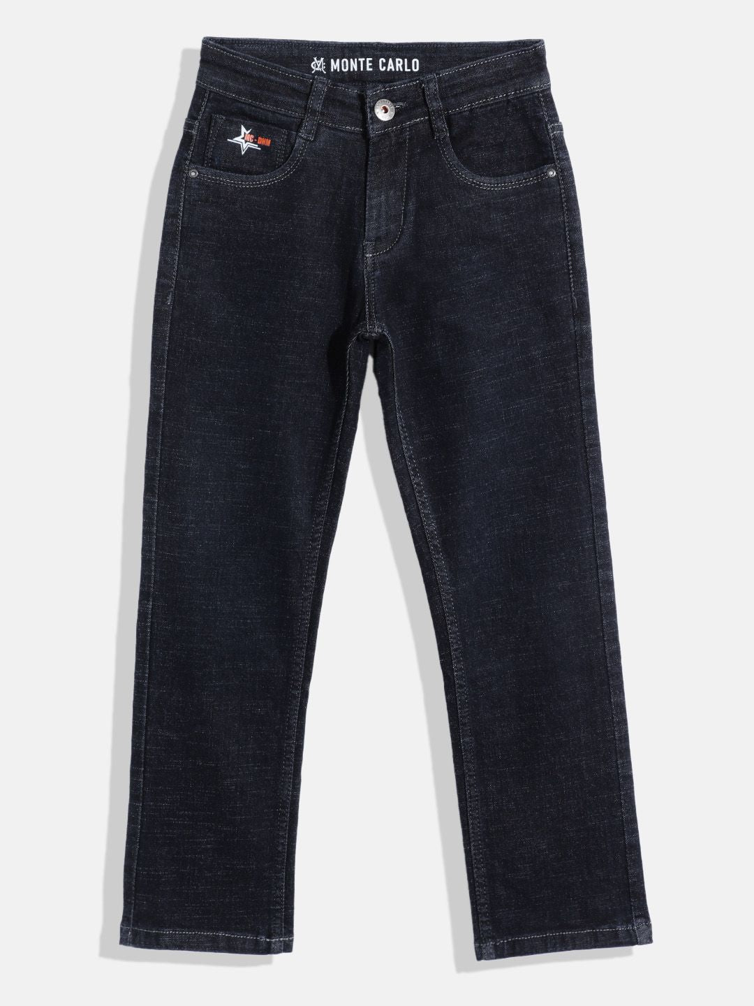 Monte Carlo Boys Straight Fit Stretchable Jeans