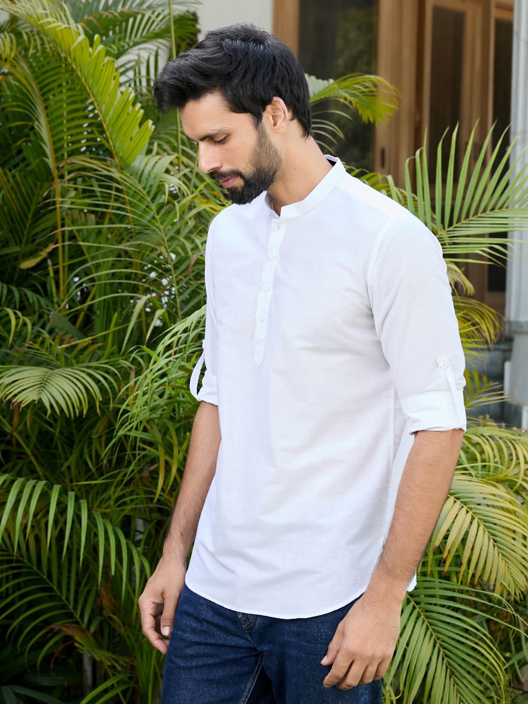 See Designs Men Thread Work Kurta