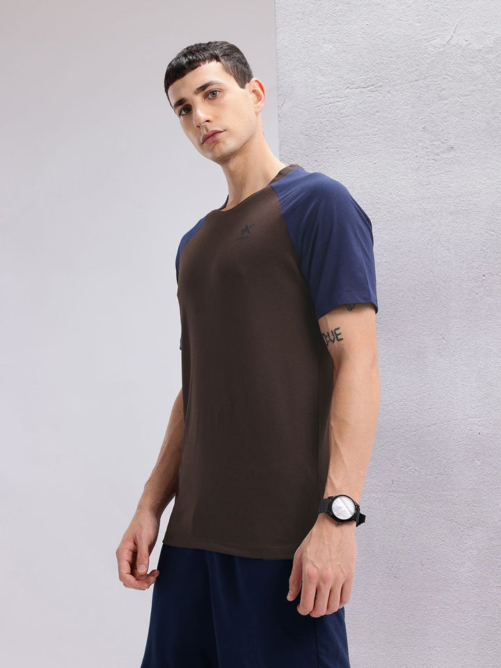 HRX by Hrithik Roshan Contrast Sleeve Lifestyle T-shirt