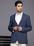 Raymond Micro Checked Contemporary Fit Formal Blazer