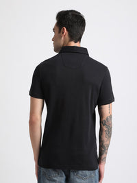 THE BEAR HOUSE Polo Collar Slim Fit Pure Cotton T-shirt