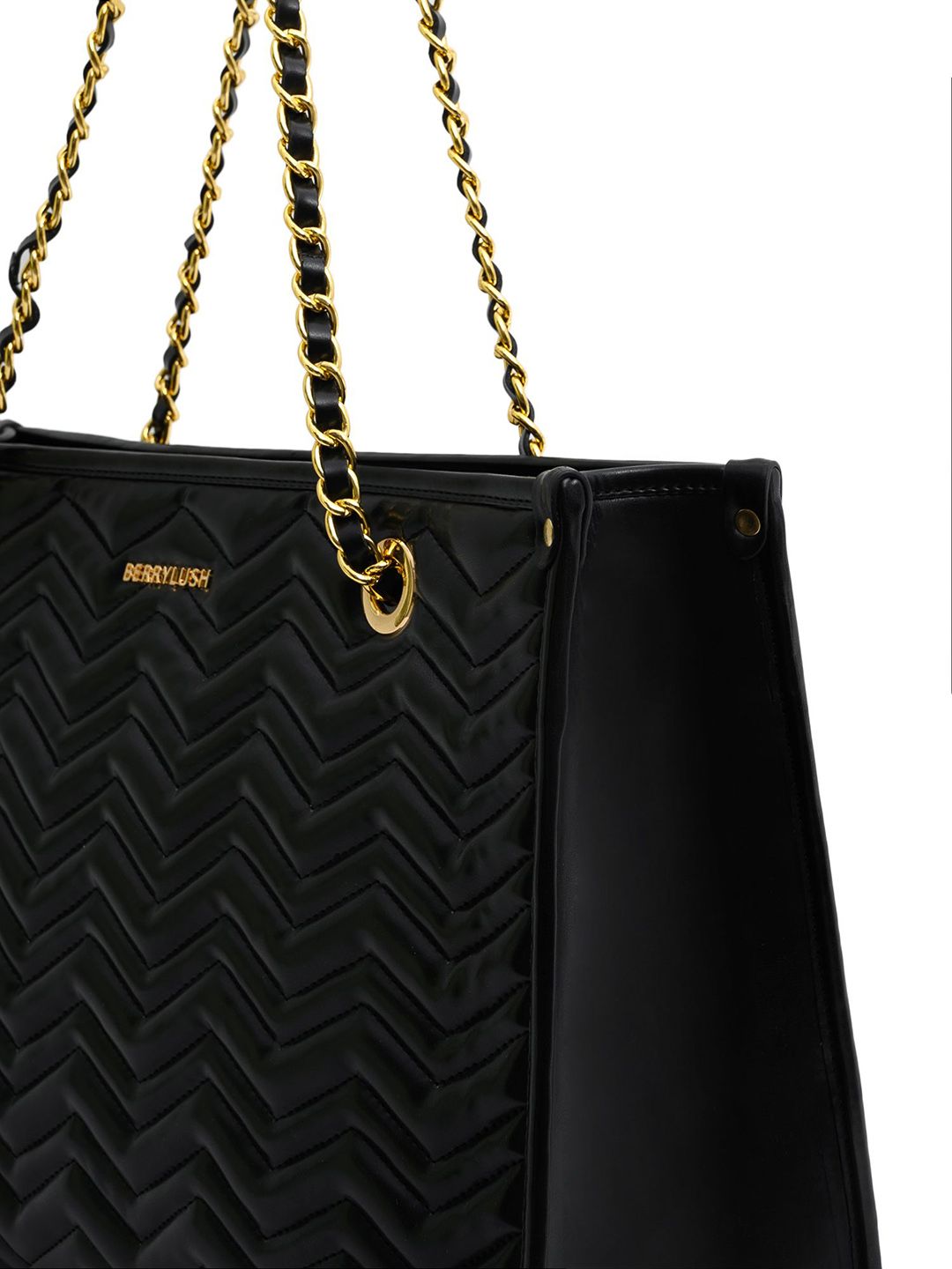 Berrylush Structured Sling Bag with Quilted