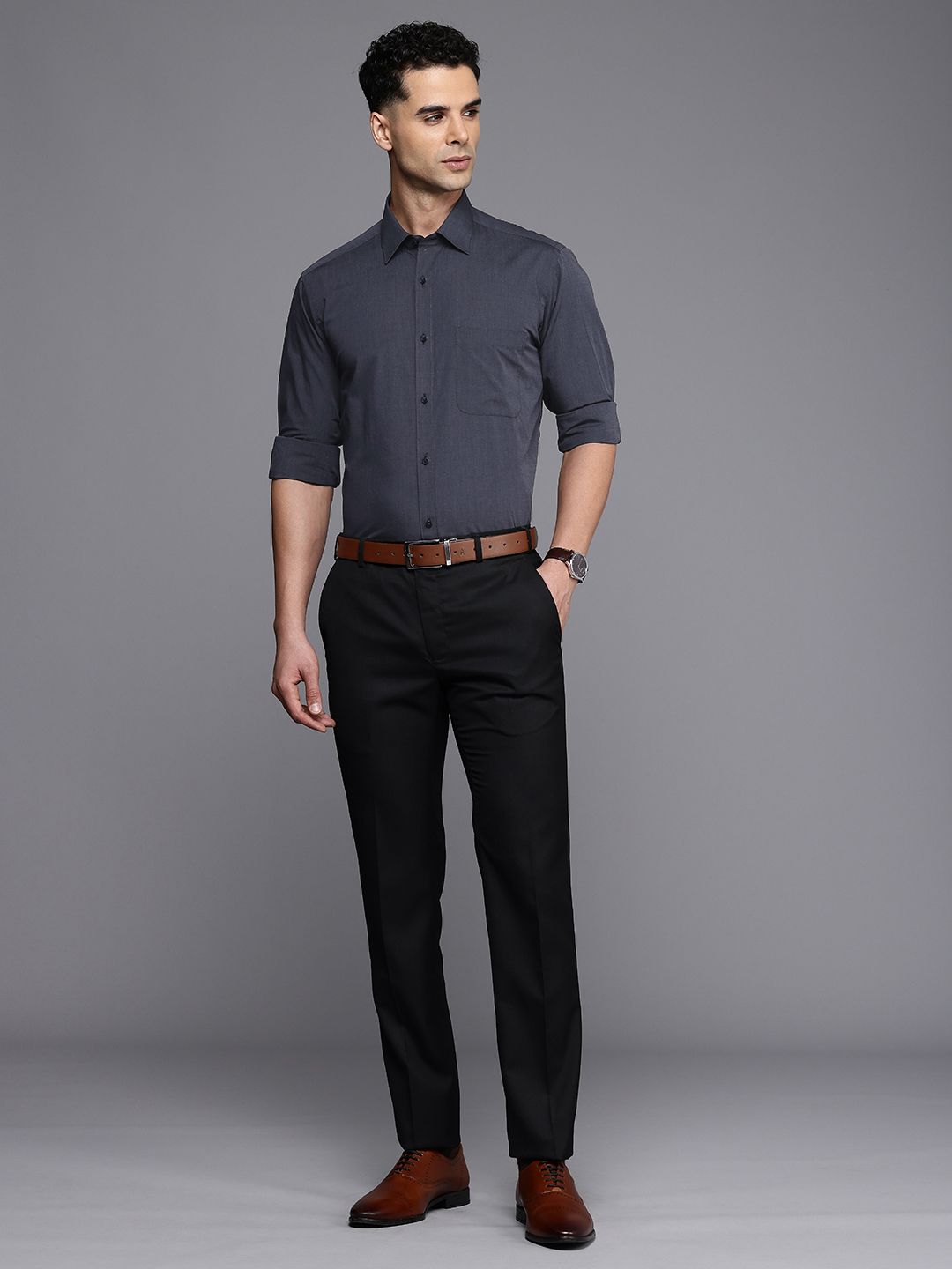 Raymond Slim Fit Pure Cotton Formal Shirt