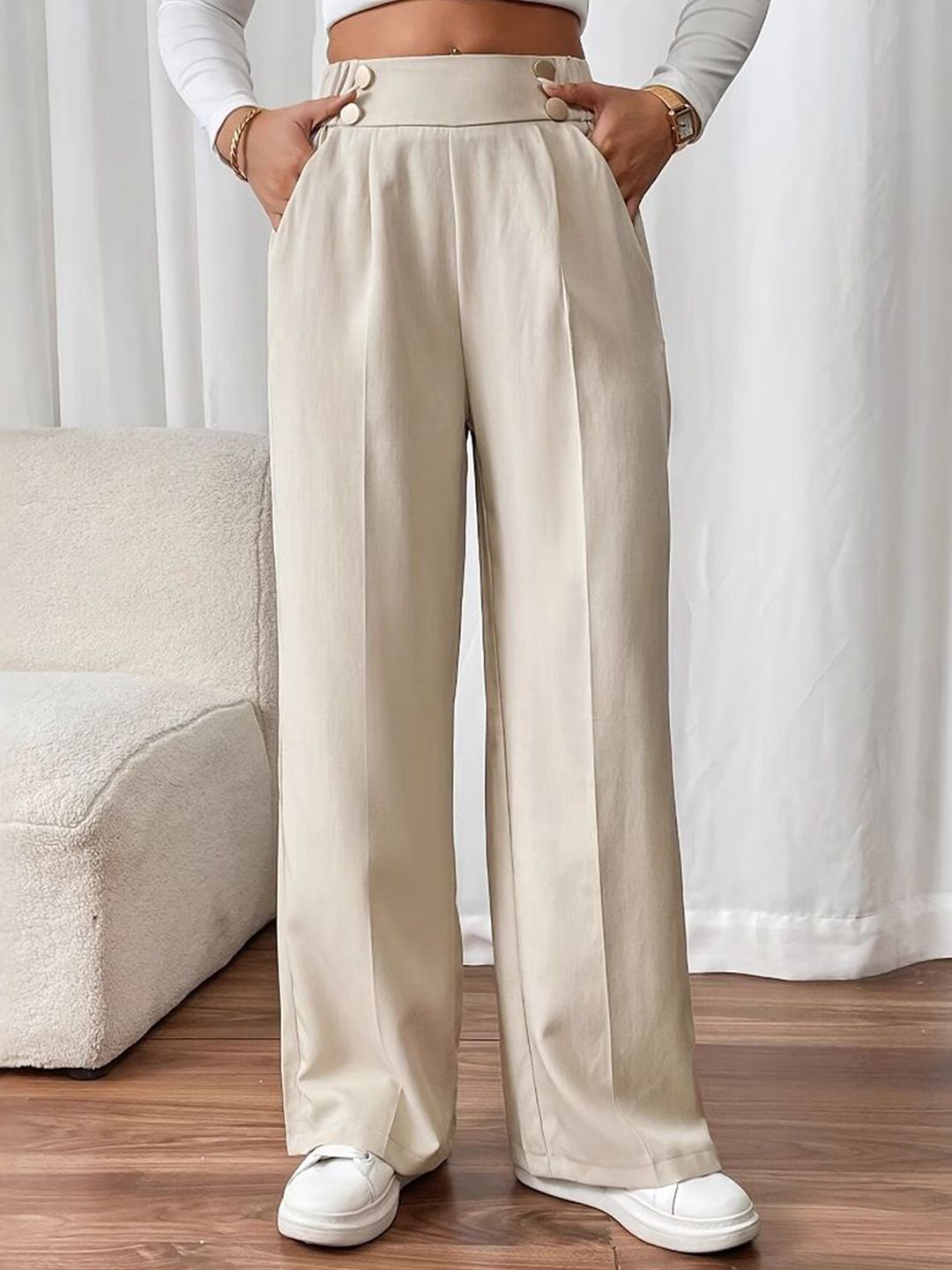 all about you Women Loose Fit Trousers