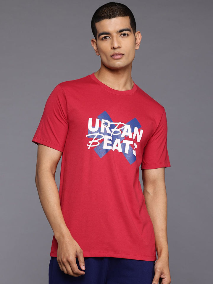 HRX by Hrithik Roshan Typography Printed Lifestyle T-shirt