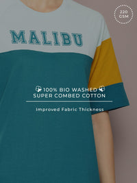 DILLINGER Women Typography Printed Oversized T-shirt