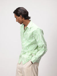 ether Abstract Printed Casual Shirt