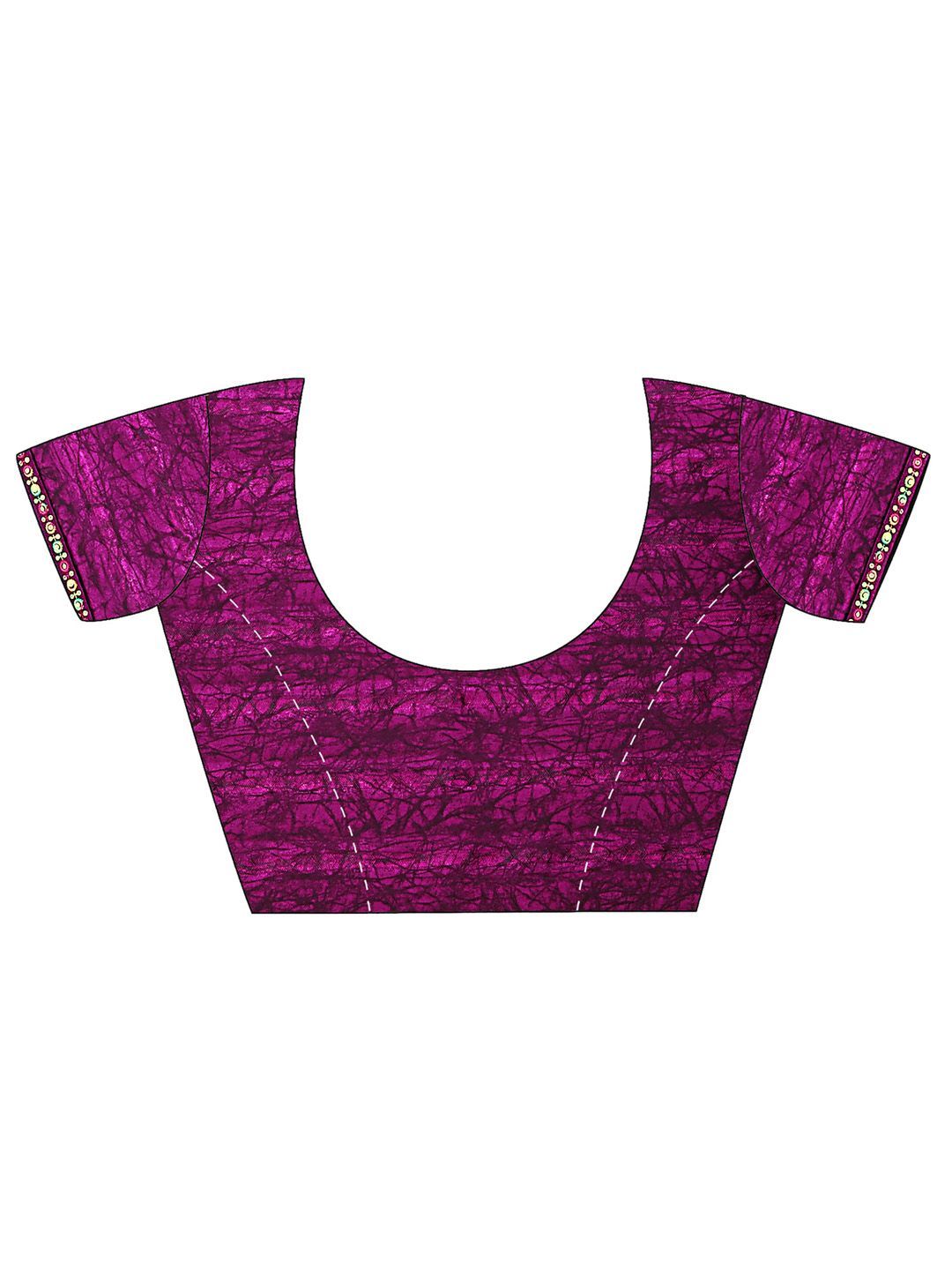 Saree mall Mirror Work Bandhani Sarees