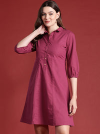 all about you Pure Cotton A-Line Dress