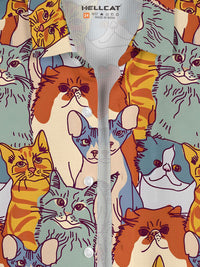 HELLCAT Boys Floral Opaque Printed Casual Shirt