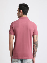 THE BEAR HOUSE Polo Collar Slim Fit Pure Cotton T-shirt