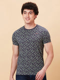 Being Human Conversational Printed Pure Cotton Round Neck Casual T-shirt