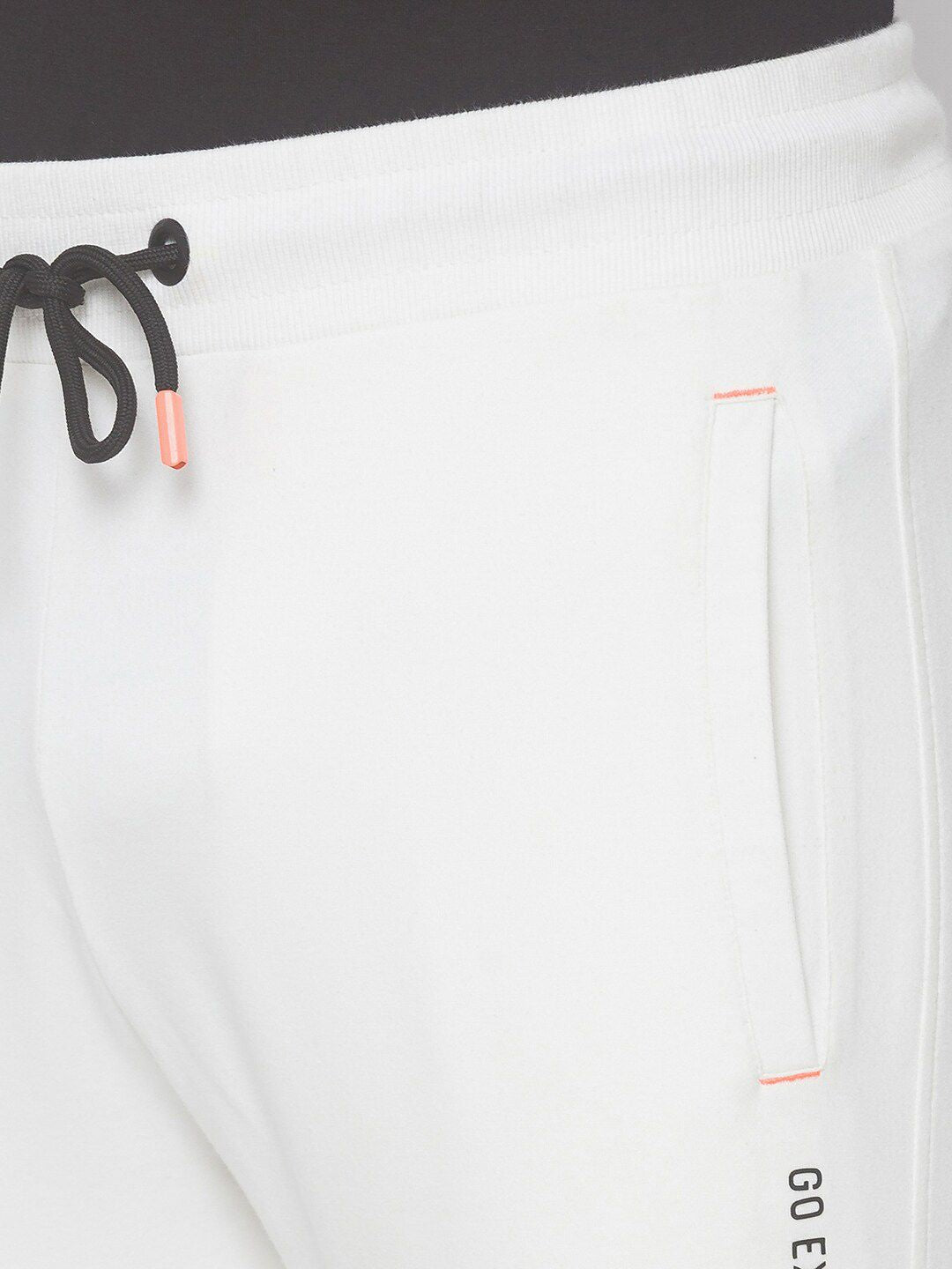 SPYKAR Men White Joggers Trousers