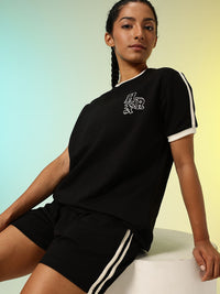 HRX by Hrithik Roshan T-Shirt with Shorts Tracksuit