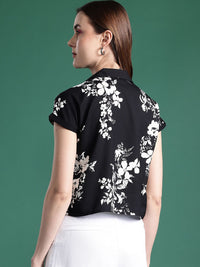 DressBerry Floral Printed Casual Shirt