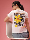DressBerry Typography Printed T-shirt