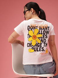 DressBerry Typography Printed T-shirt