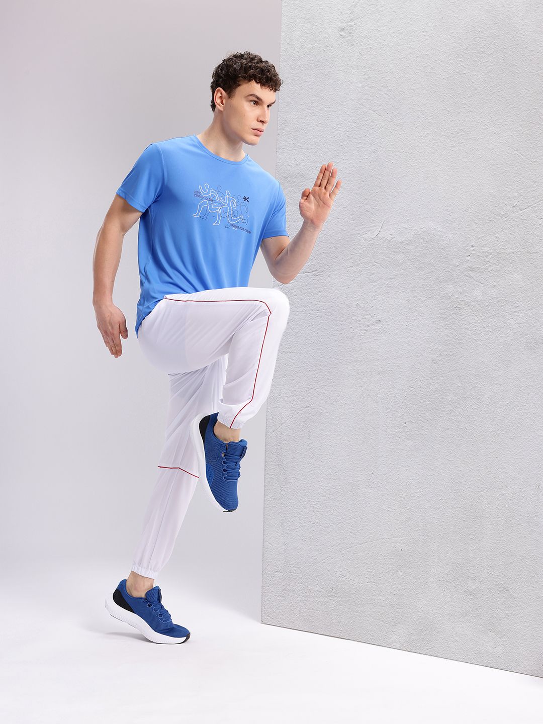 HRX by Hrithik Roshan Men Printed Rapid-Dry Running T-shirt