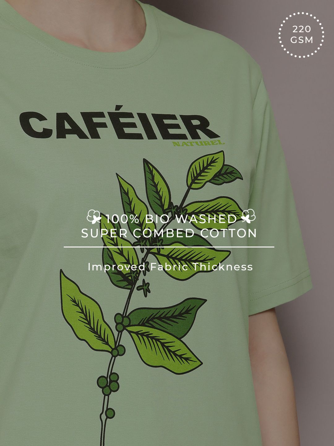 DILLINGER Graphic Printed Oversized Pure Cotton T-shirt