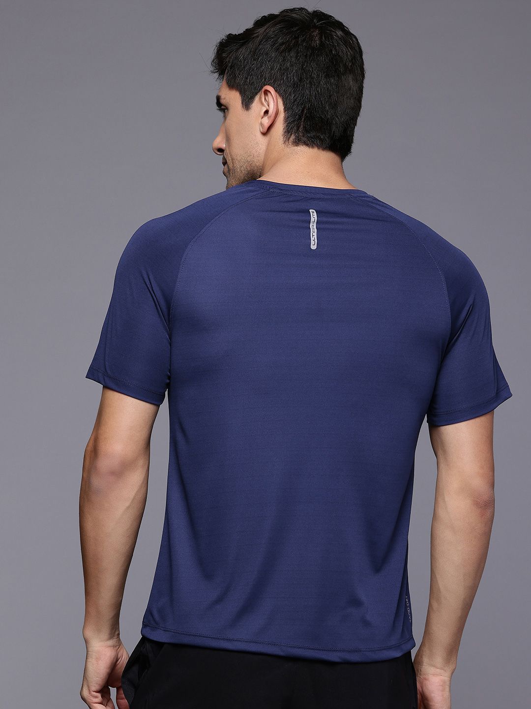 HRX by Hrithik Roshan Airflow Brand Logo Printed Rapid-Dry Running Ultralite T-shirt