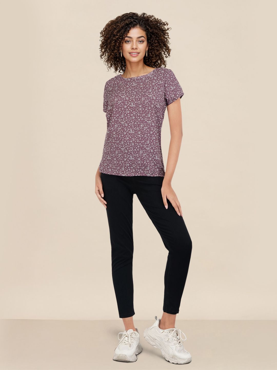 DressBerry Floral Printed Regular Top