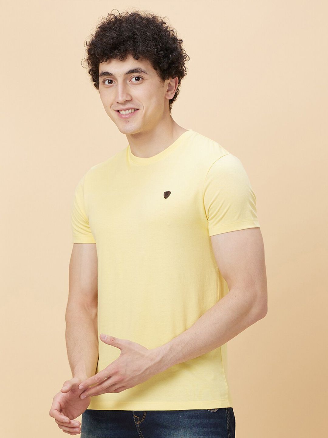 Being Human Round Neck Casual Pure Cotton T-shirt