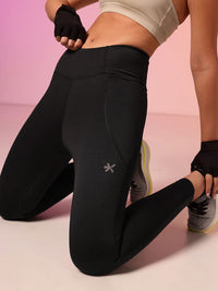 HRX by Hrithik Roshan Women Hi-Sculpt Rapid-Dry Training Tights