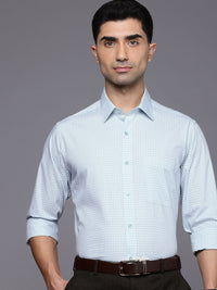 Raymond Slim Fit Checked Pure Cotton Formal Shirt