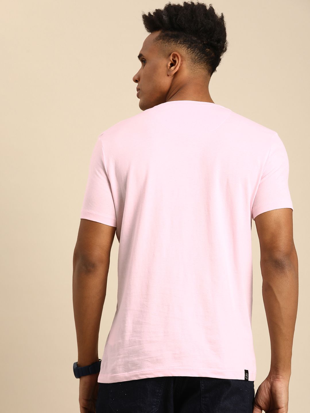 Being Human Brand Logo Printed Pure Cotton T-shirt