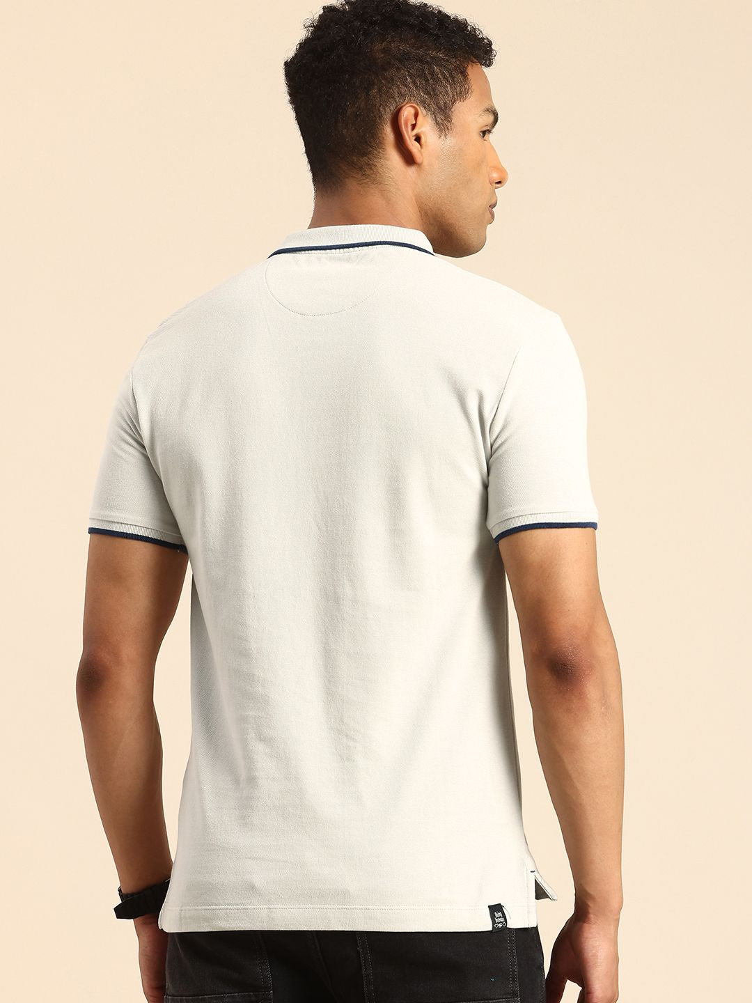 Being Human Polo Collar Pure Cotton T-shirt