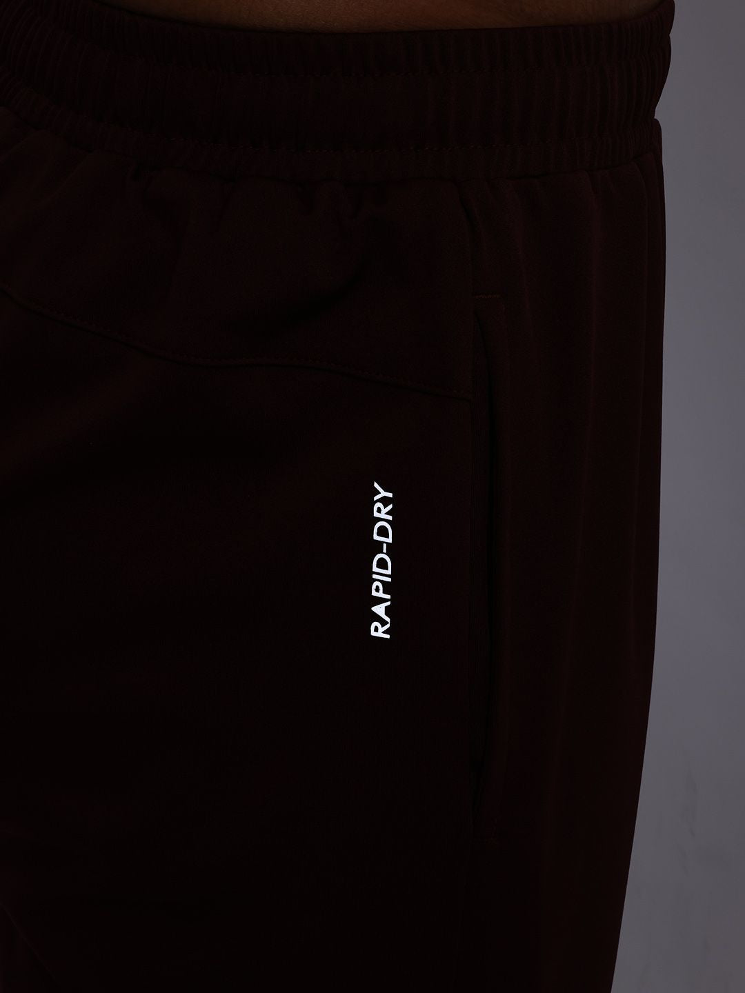 HRX by Hrithik Roshan Men Graphic Printed Rapid-Dry Mid-Rise Training Track Pants