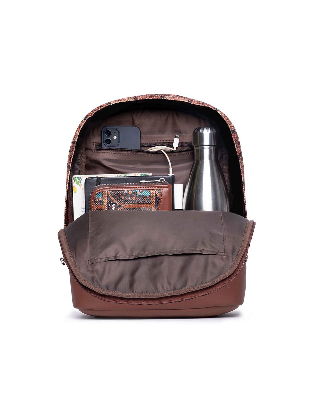 ZOUK Women Ethnic Motifs Printed Backpack