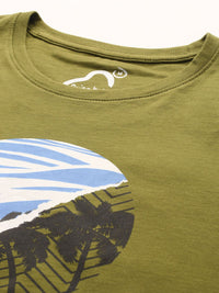 Being Human Printed Pure Cotton T-shirt