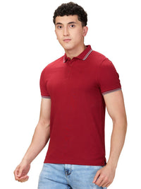 Being Human Men Polo Collar Slim Fit T-shirt