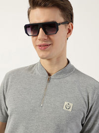 Thomas Scott Men Mandarin Collar T-shirt