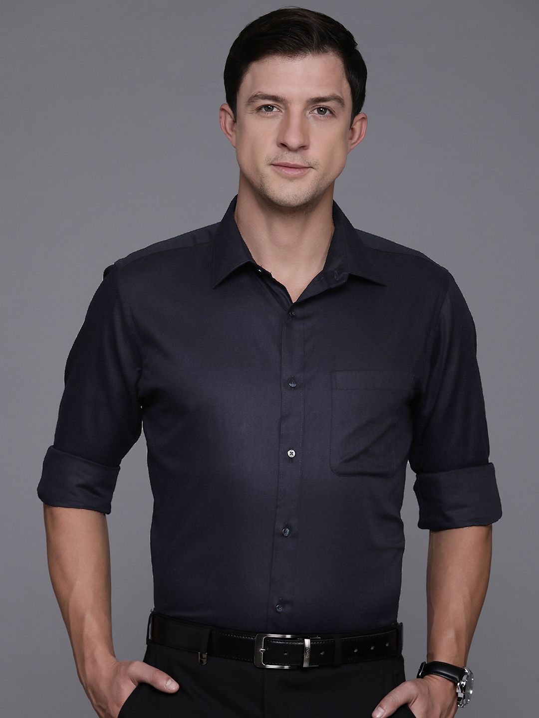 Raymond Pure Cotton Slim Fit Formal Shirt