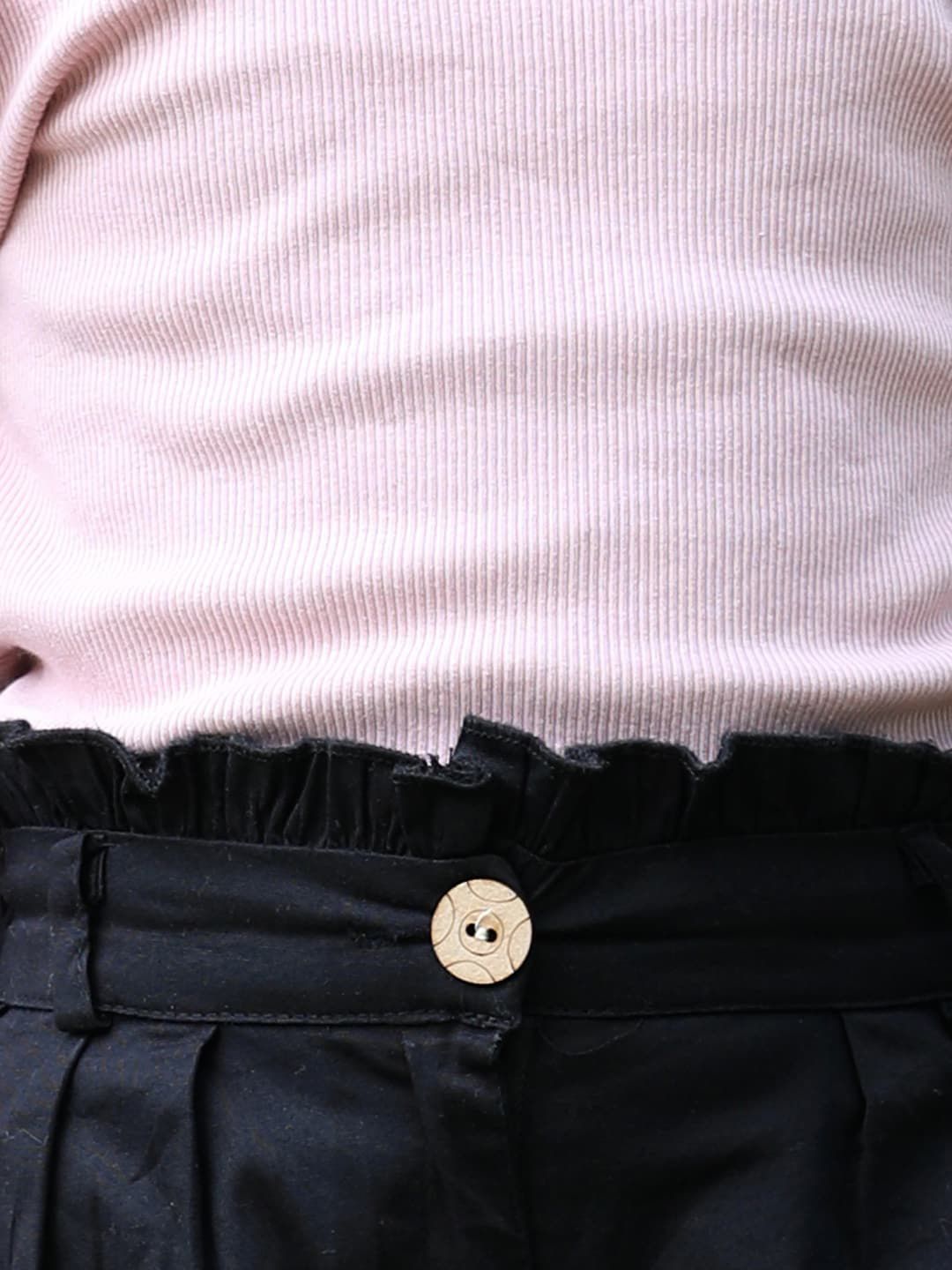 Cutiekins Girls High-Rise Pleated Trouser