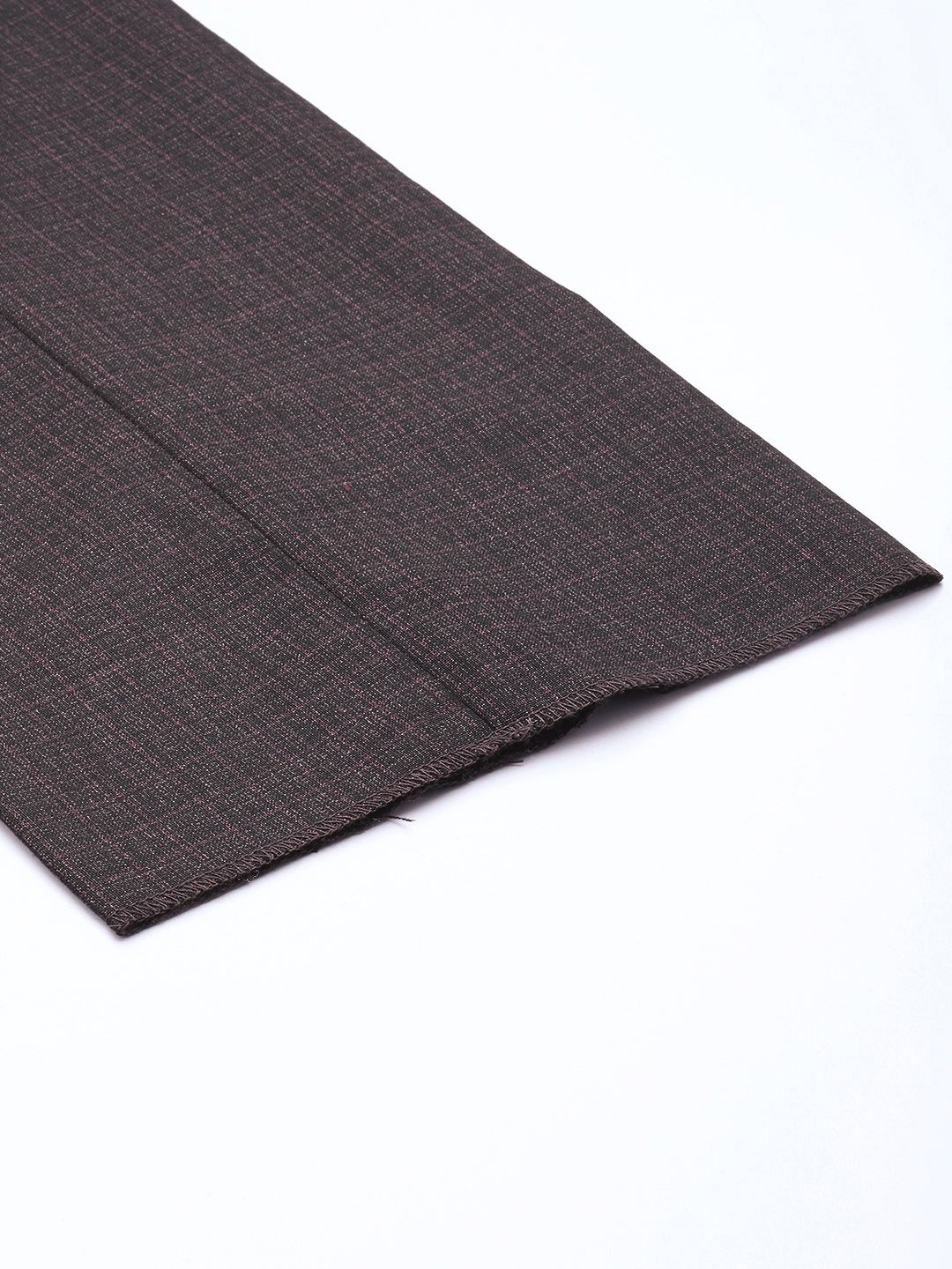 Park Avenue Men Checked Formal Trousers