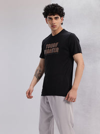 HRX by Hrithik Roshan Men Typography Printed Rapid-Dry Training T-shirt