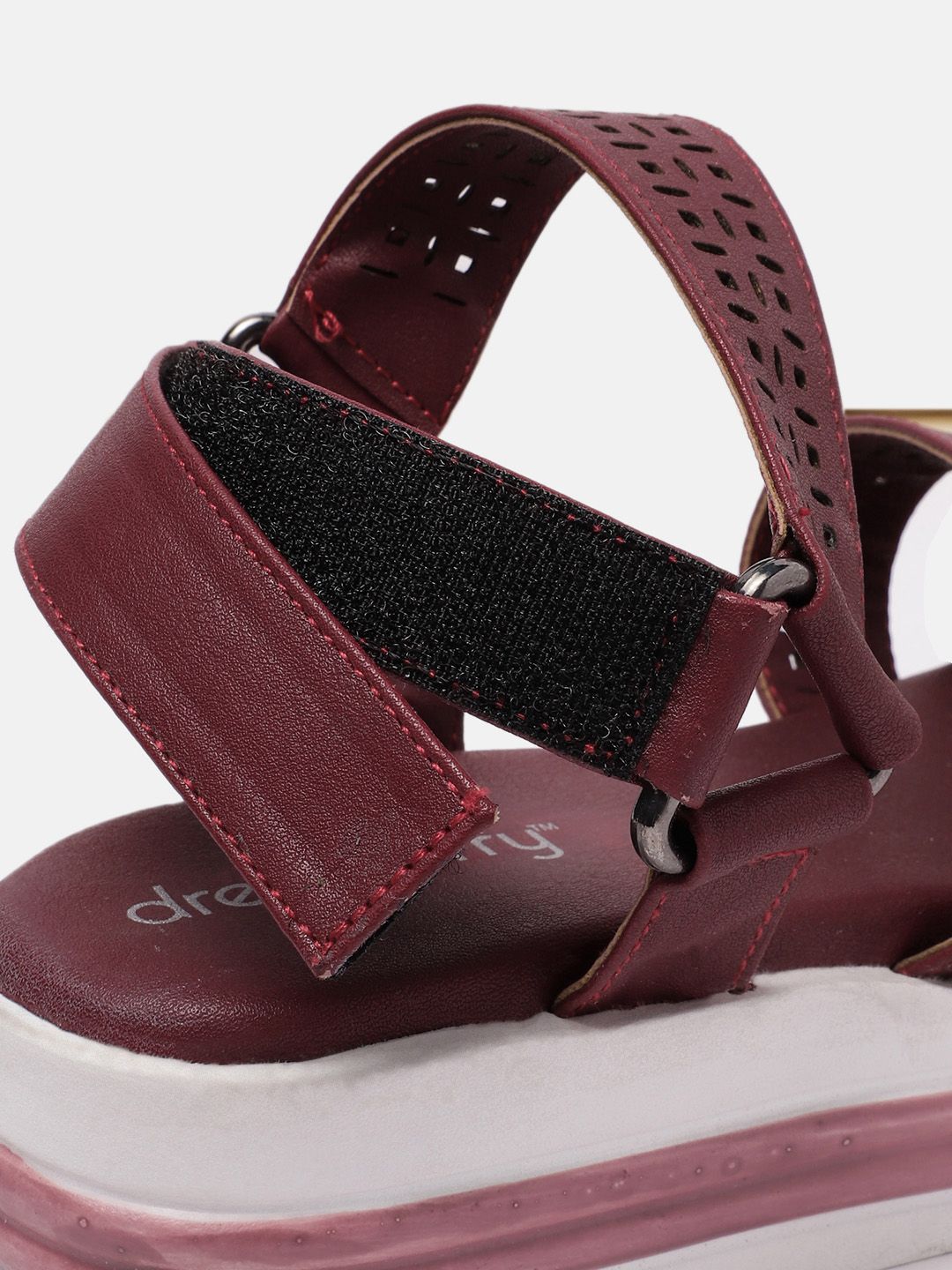 DressBerry Comfort Sandals with Laser Cuts