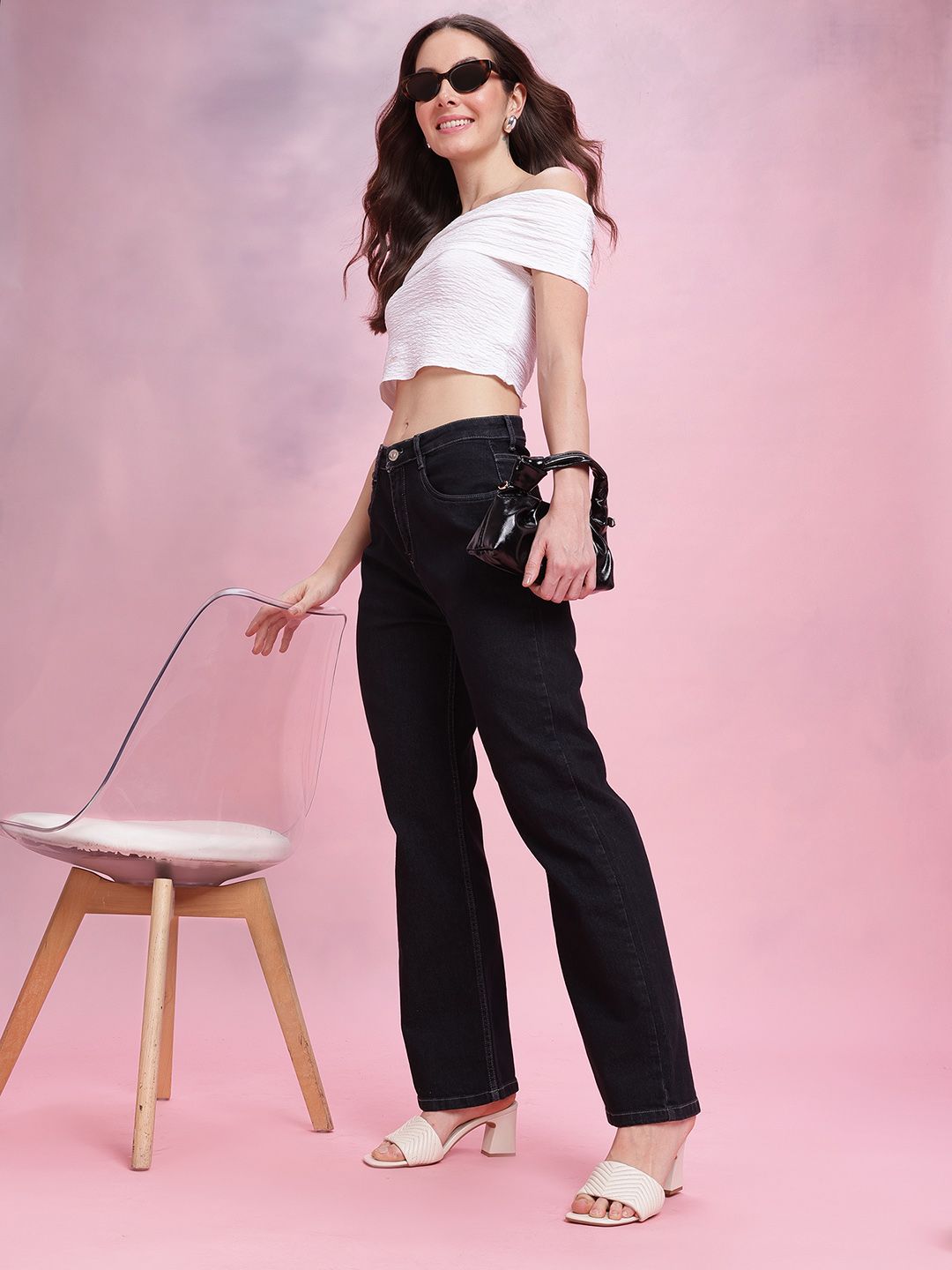 DressBerry Women Straight Fit Jeans